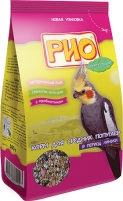 Корм Rio для средних попугаев (в период линьки, 500 г)