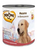 Консервы Мнямс Фегато По-Венециански для взрослых собак средних и крупных пород с печенью и пряностями (600г) 