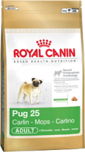 Сухой корм Royal Canin Pug 25 для собак породы Мопс ( 500 г.)