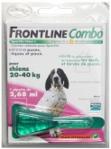 Капли Frontline Combo-L от блох и клещей у собак весом от 20 до 40 кг