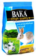 Сухой корм Вака High Quality для декоративных кроликов (500 г)