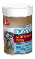 Витамины 8 in 1 Excel Multi Vitamin Puppy Мультивитамины для щенков (100 таблеток)