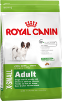 Сухой корм Royal Canin X-Small Adult для взрослых собак мелких пород (500 г)