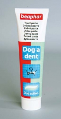 Зубная паста Beaphar Tooth Paste для чистки зубов у собак и кошек со вкусом печени (100 г)