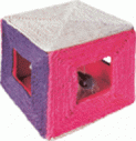 Когтеточка ТМ-2052 Куб с мышками для кошек