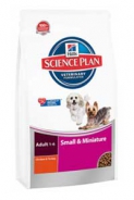 Сухой корм Hills Science Plan Adult Small & Miniature для взрослых собак миниатюрных пород с курицей и индейкой (300г)