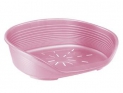 Лежанка Ferplast Siesta deluxe 2 для собак (цвет: розовый, материал: пластик, размеры:49*17,5*36 см.)