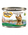 Консервы Мнямс Болито Мисто По-Веронски для взрослых собак мелких пород с дичью и картофелем (200г)