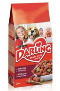 Сухой корм Darling для собак всех пород с мясом и овощами (2,5кг)
